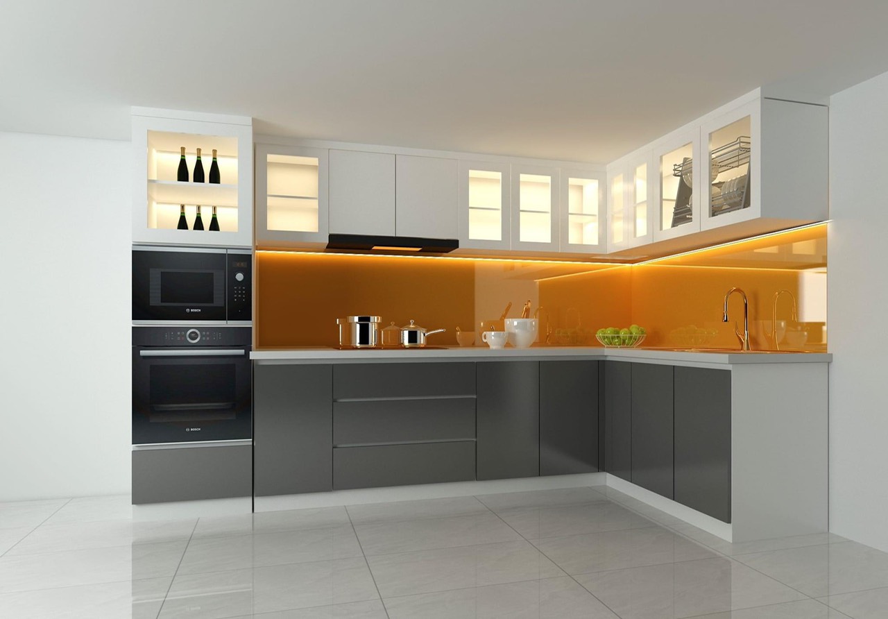 Tủ Bếp Nhựa Cao Cấp 05