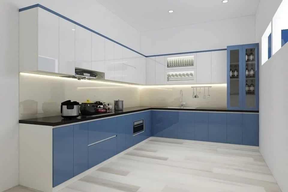 Tủ Bếp Nhựa Cao Cấp 06